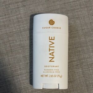 Native Sugar Cookie Scent Deodorant NWT